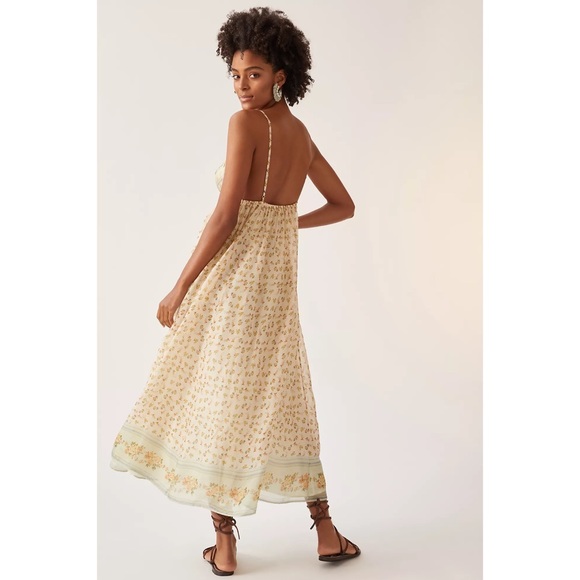 Anthropologie Let Me Be Babydoll Midi Dress - Picture 5 of 8
